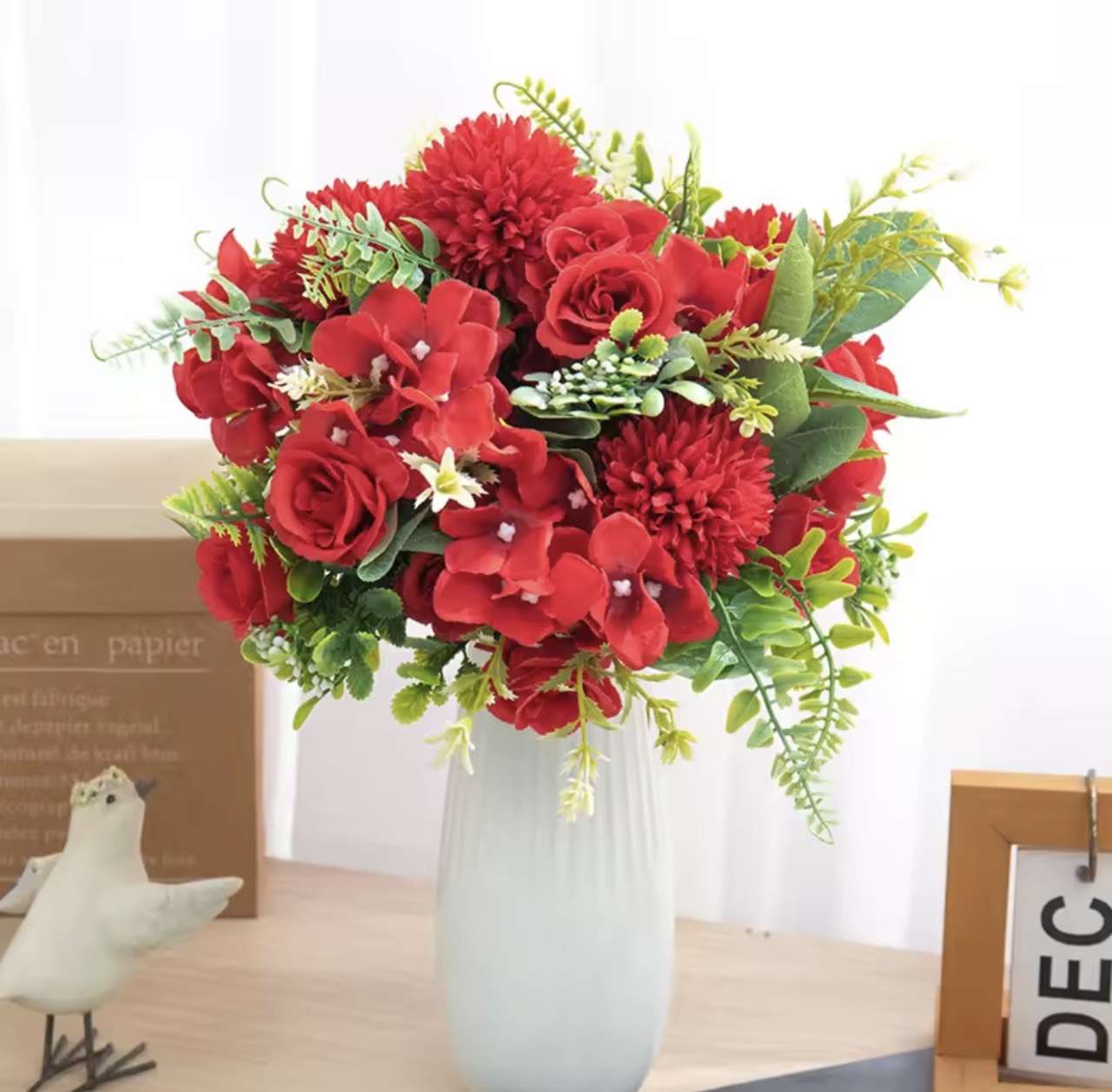 Artificial Roses Flower Bouquet