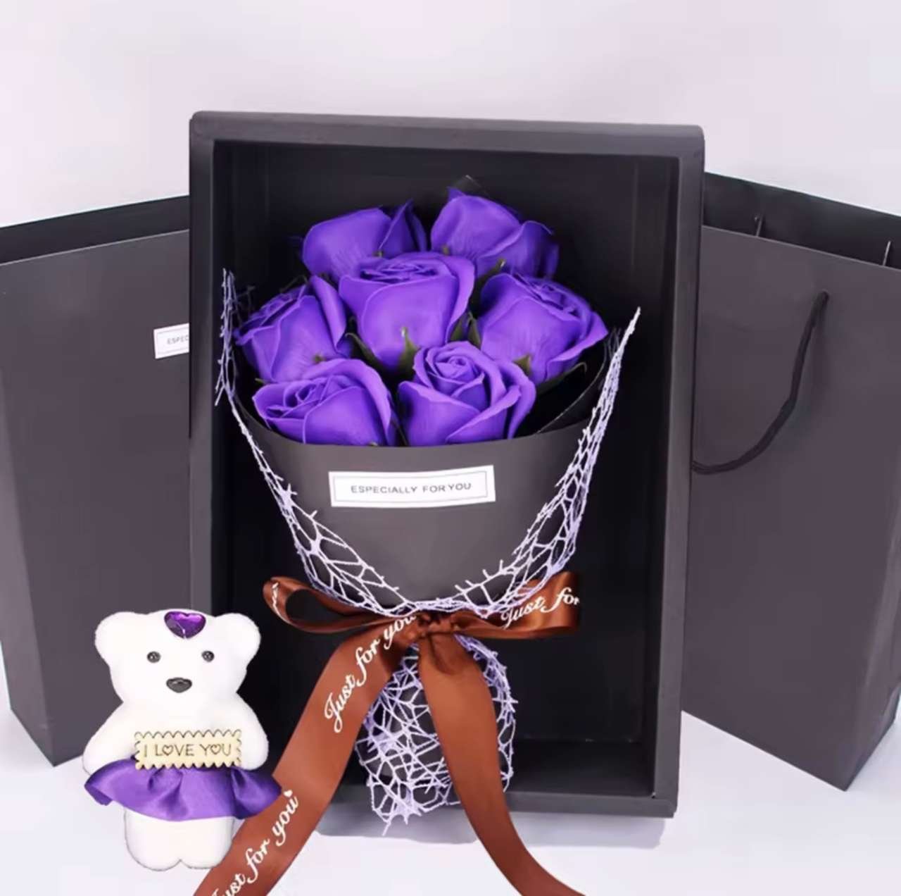 Artificial Roses Flower Bouquet