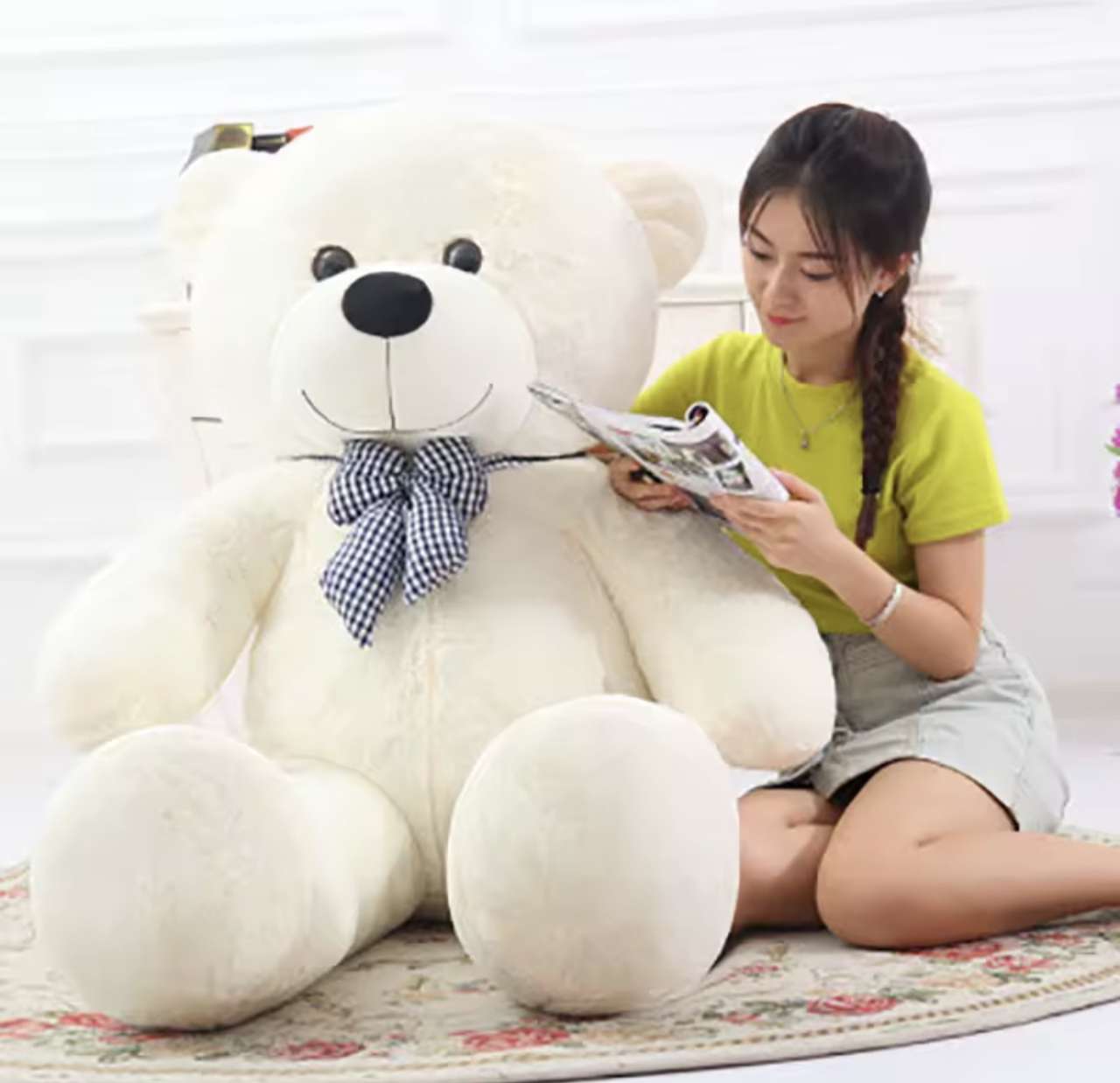 Big Human Size Filled Teddy Bear Giant Kids Doll Soft Pillow