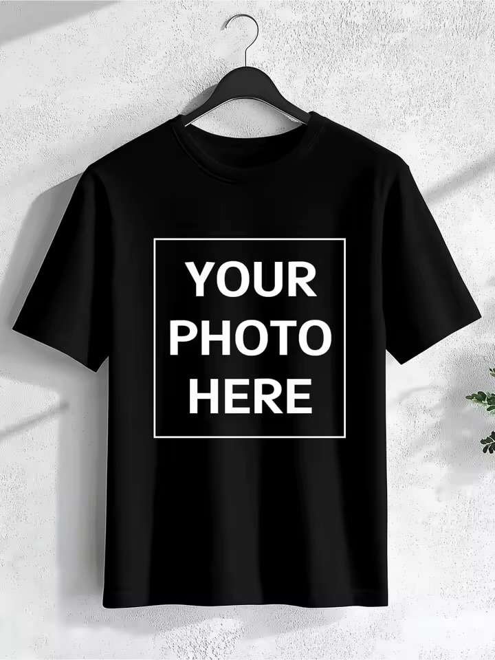 Custom Photo/Text/Logo T-Shirt - 