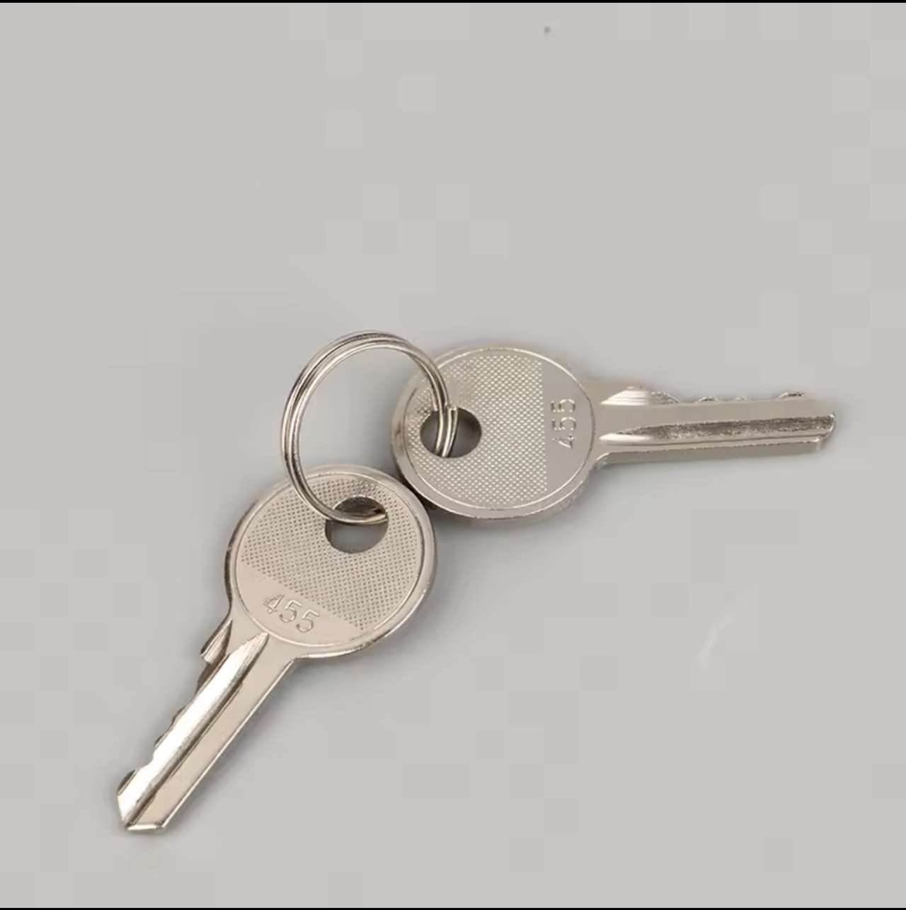 House Key 🔑 2PC 455 Key Round Head Three-speed Selector Key 