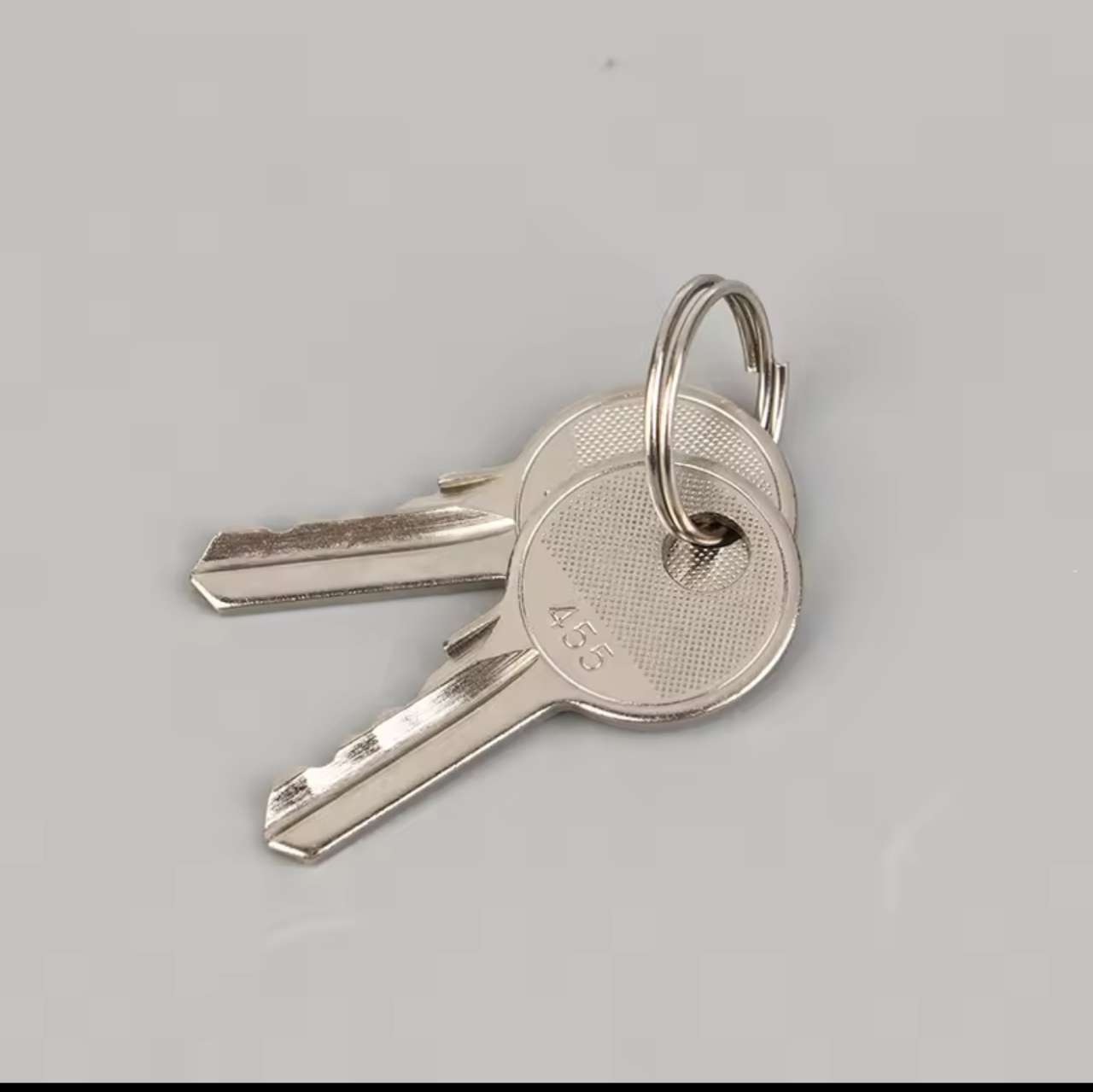 House Key 🔑 2PC 455 Key Round Head Three-speed Selector Key 