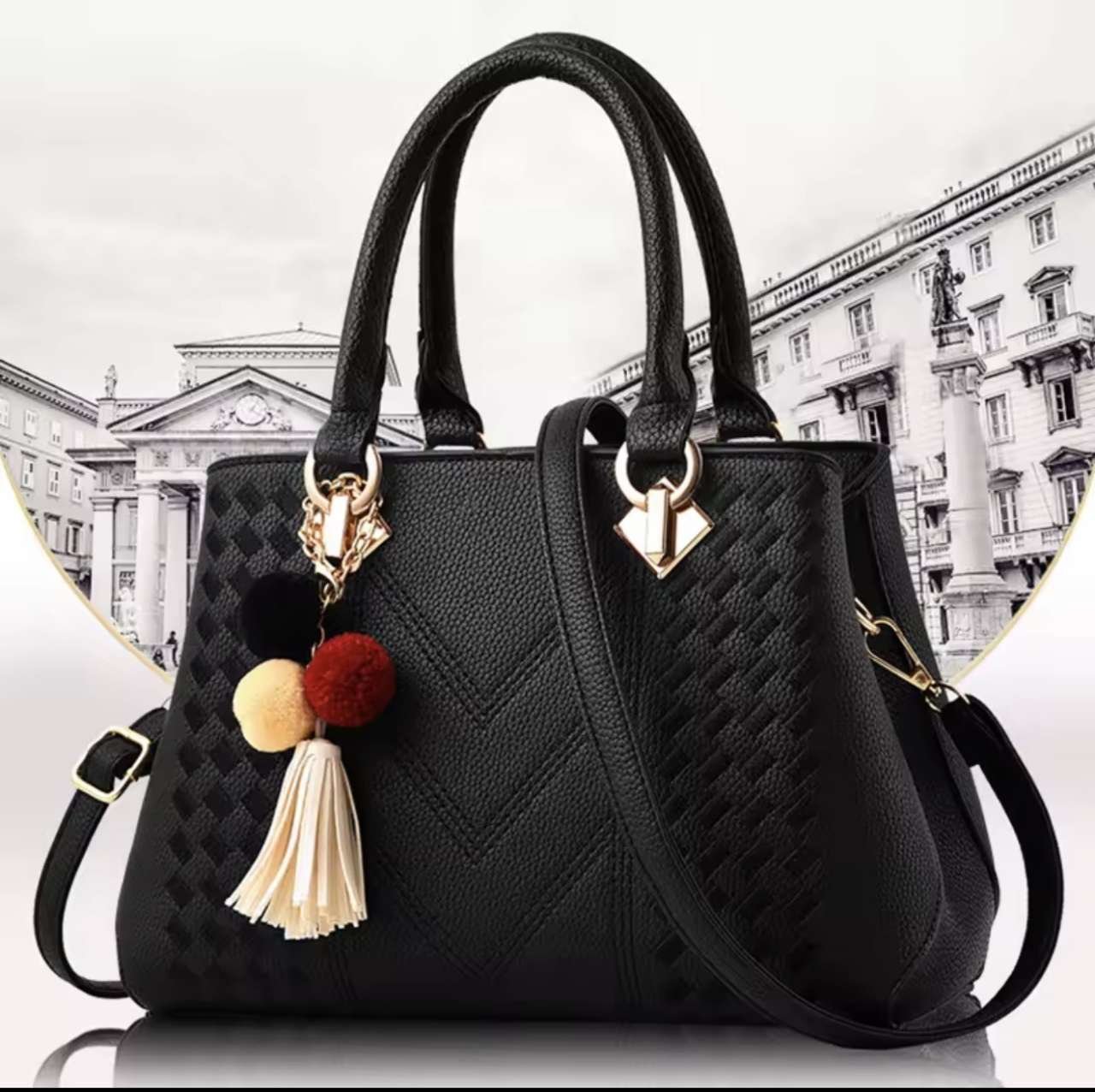 Female Handbag 👜 High Quality Vintage Messenger Bags Luxury Women Tote Handbags for Ladies Shopper F