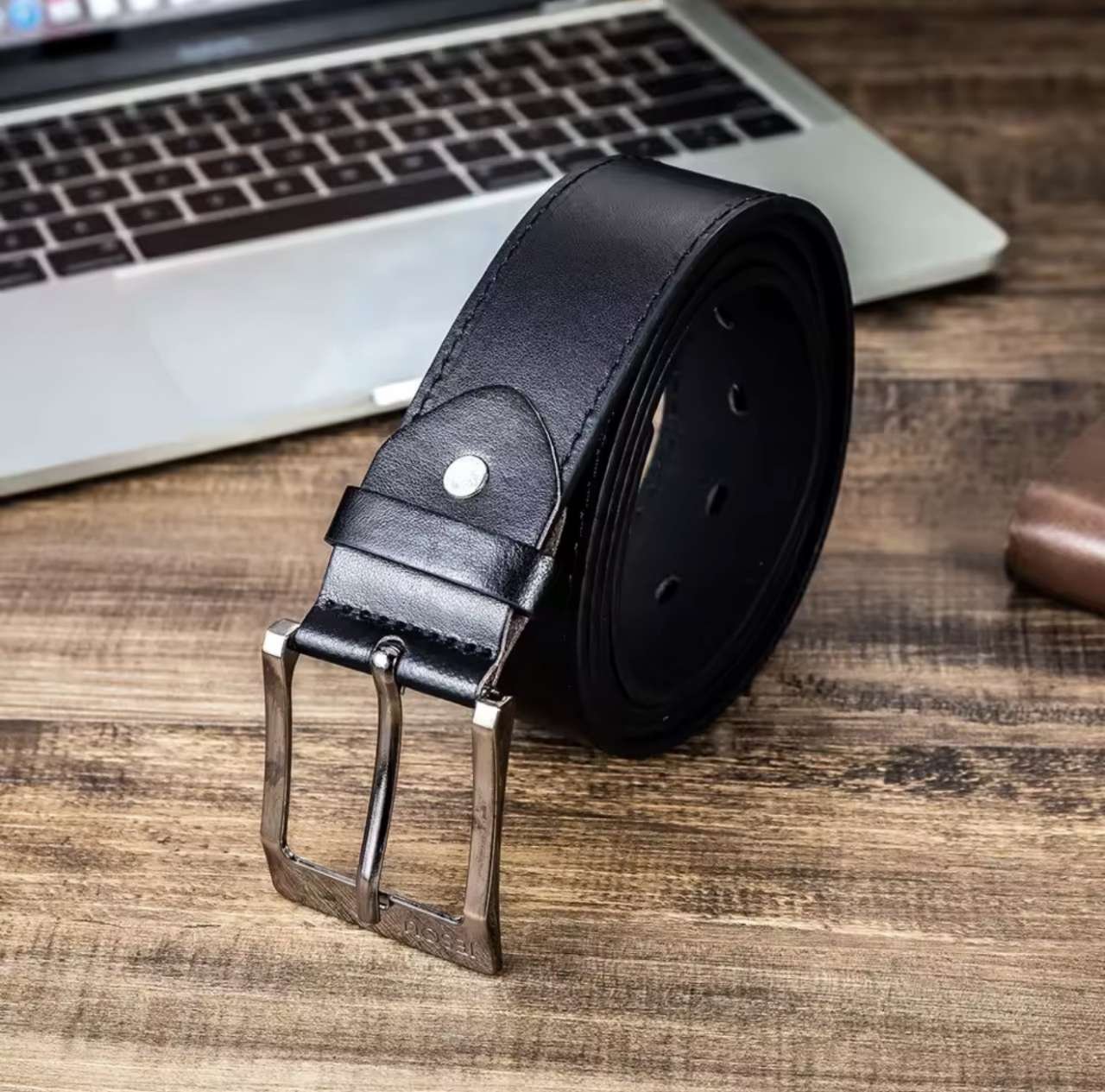 Gift Business Luxury Company Mens Set 6 in 1 Watch Glasses Pen Keychain Belt Purse Welcome Holiday B