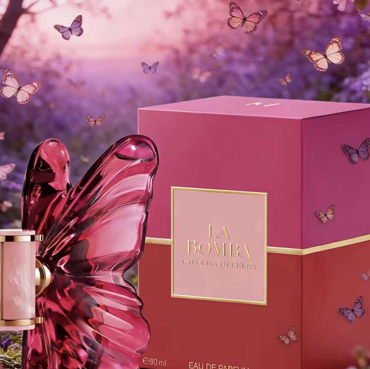 L. A Bomb. a 2.7oz80ml women's perfume, fresh flower and fruit fragrance, lasting fragrance, suitabl