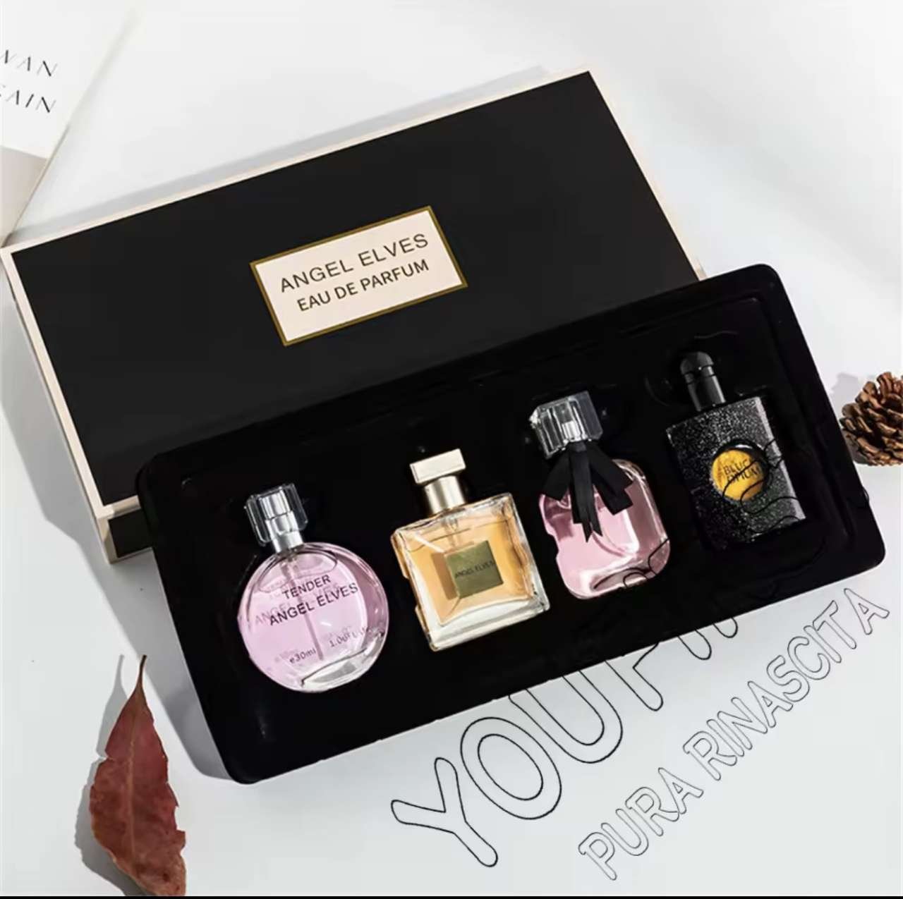 High Quality Perfume Women 120ml Perfumes Feminino Gift Box 4Pcs Set Parfum Femme Lasting Fragrance 
