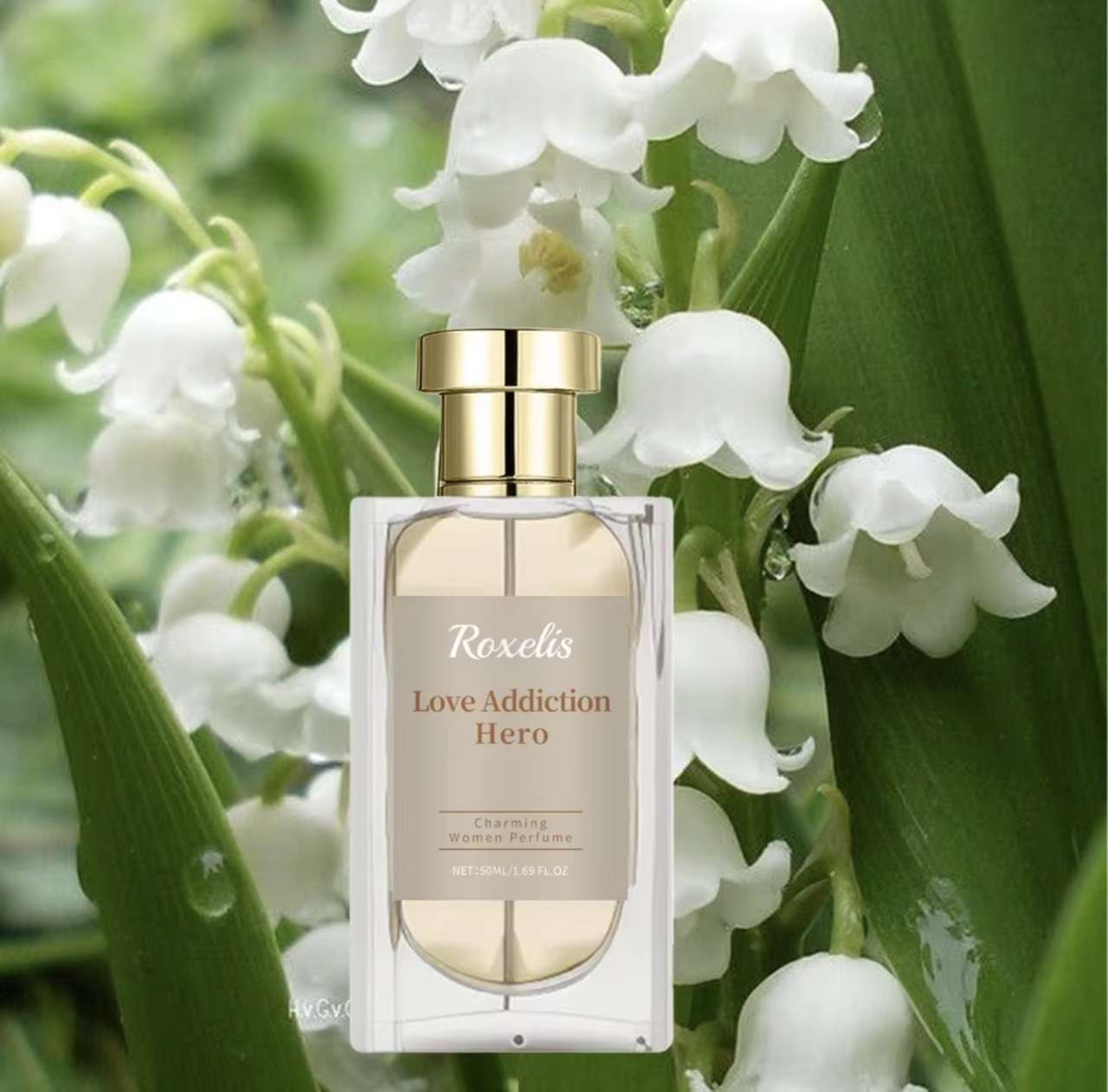 Roxelis Campanula Women's Perfume Eau de Parfum Long-Lasting Bluebell Jasmine Musk Scent Fresh Elega