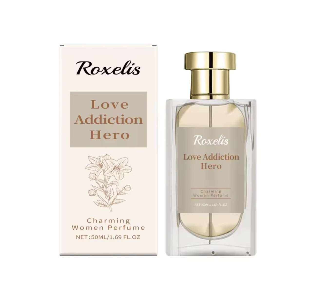 Roxelis Campanula Women's Perfume Eau de Parfum Long-Lasting Bluebell Jasmine Musk Scent Fresh Elega