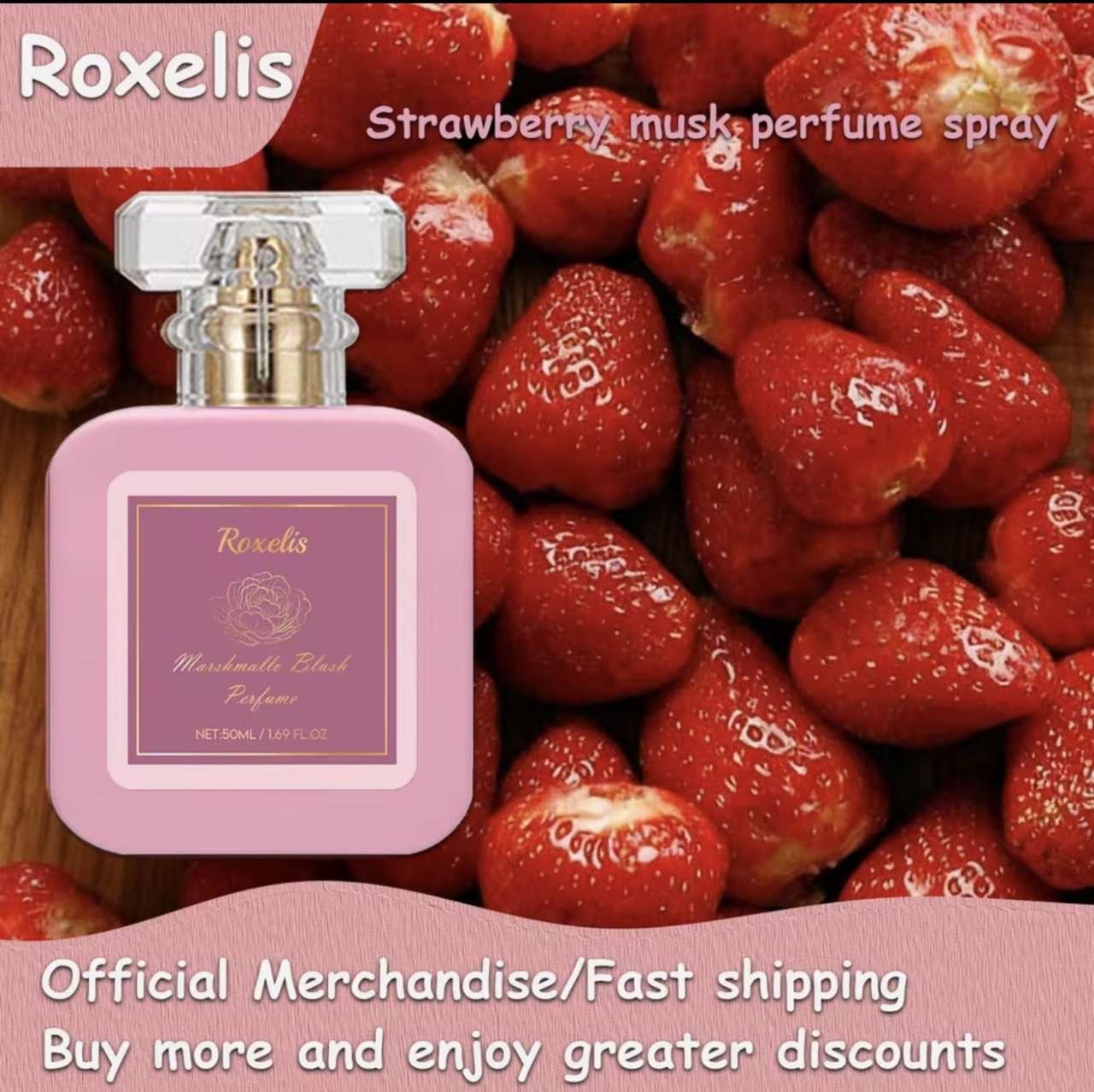 Roxelis Campanula Women's Perfume Eau de Parfum Long-Lasting Bluebell Jasmine Musk Scent Fresh Elega
