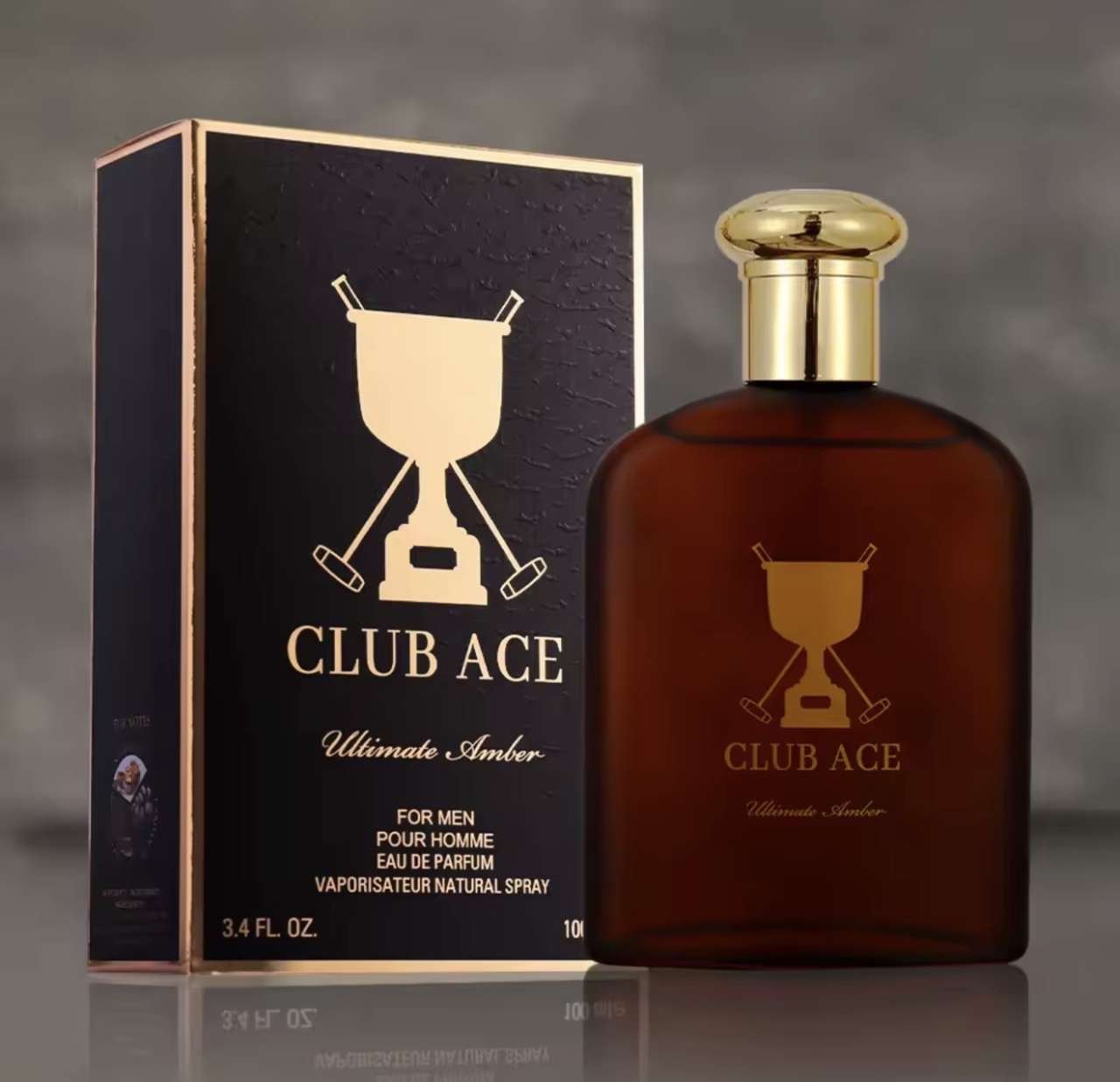 3.4 Oz Men'S Cologne Perfume, Long-Lasting Fragrance, Car Air Freshener, Contains Saffron, Cinnamon,