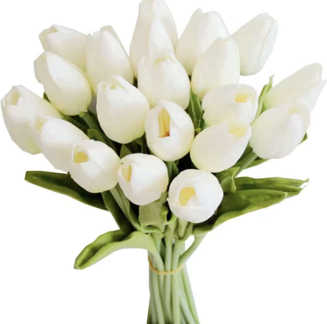 10Pcs Artificial Flower Realistic Touch Tulip Scrapbooking Vase Home Decor Wedding Garden Arch Garla