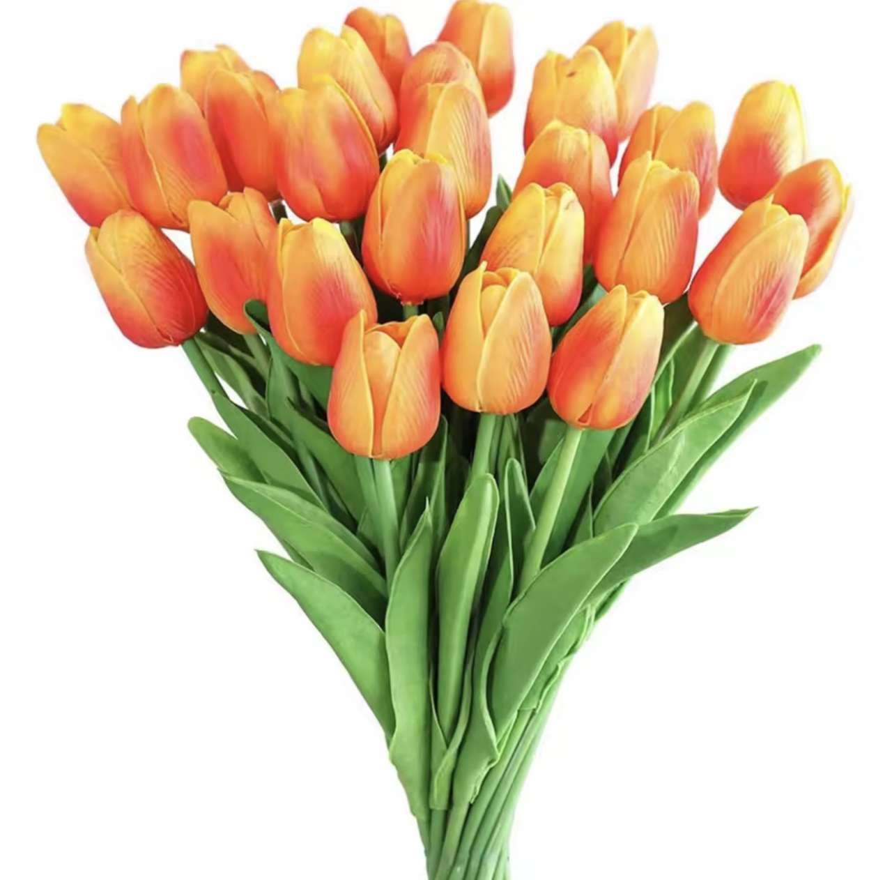 10Pcs Artificial Flower Realistic Touch Tulip Scrapbooking Vase Home Decor Wedding Garden Arch Garla