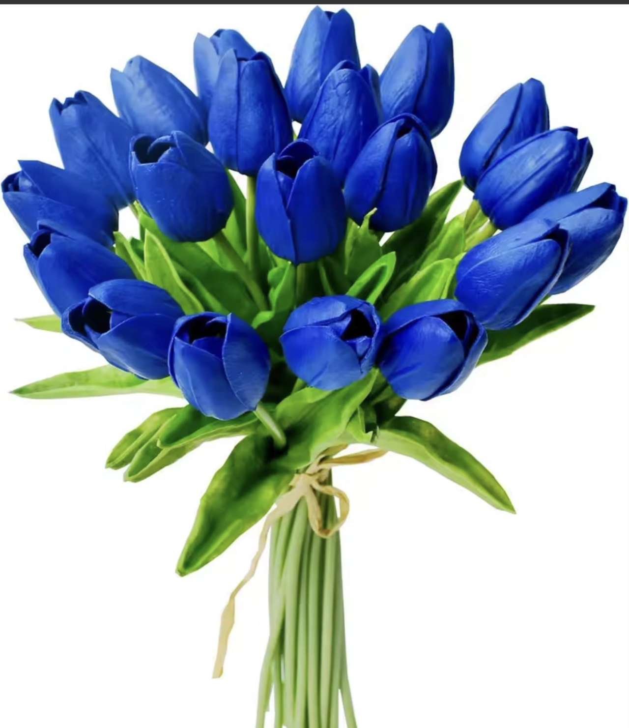 10Pcs Artificial Flower Realistic Touch Tulip Scrapbooking Vase Home Decor Wedding Garden Arch Garla