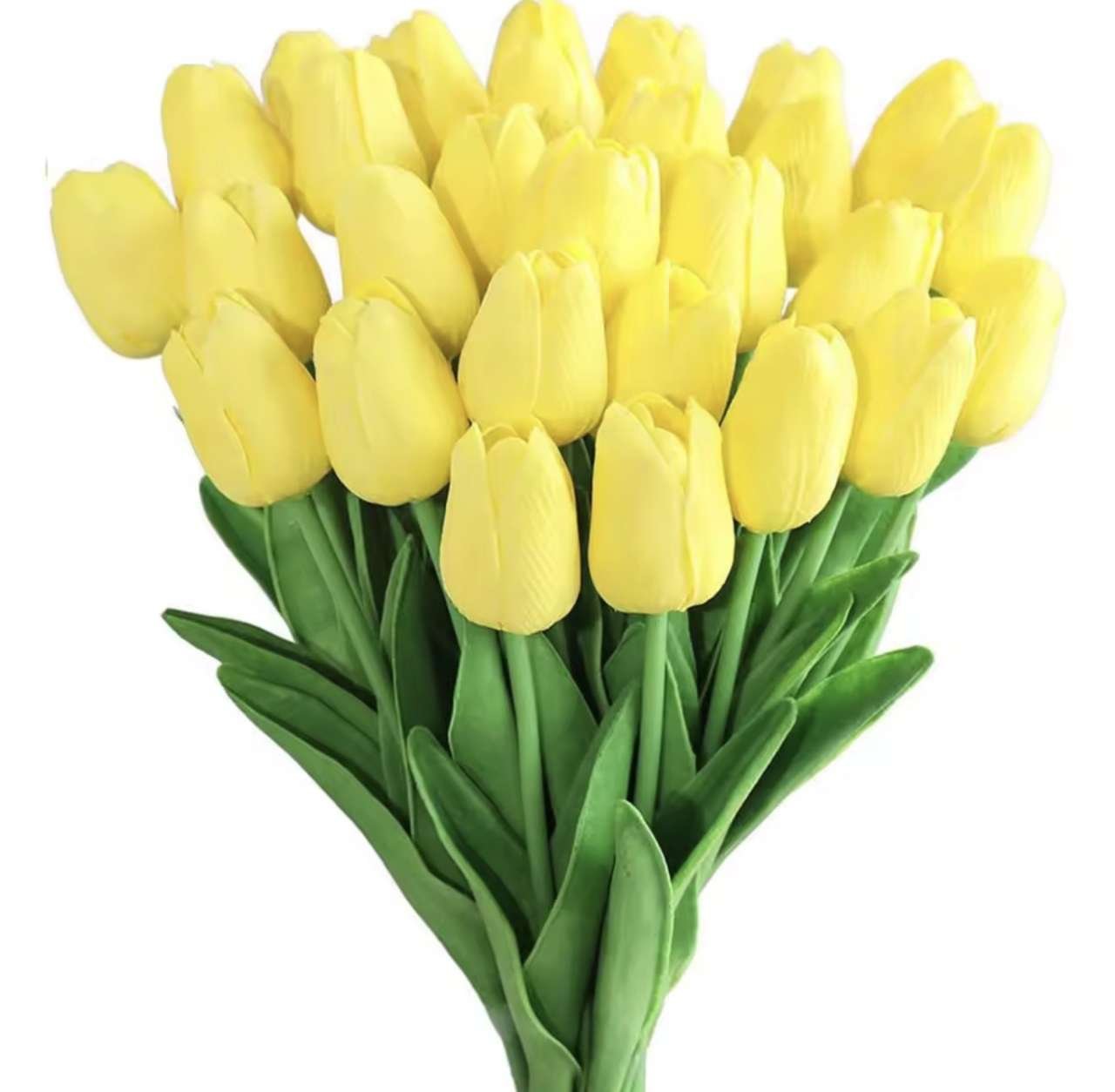 10Pcs Artificial Flower Realistic Touch Tulip Scrapbooking Vase Home Decor Wedding Garden Arch Garla