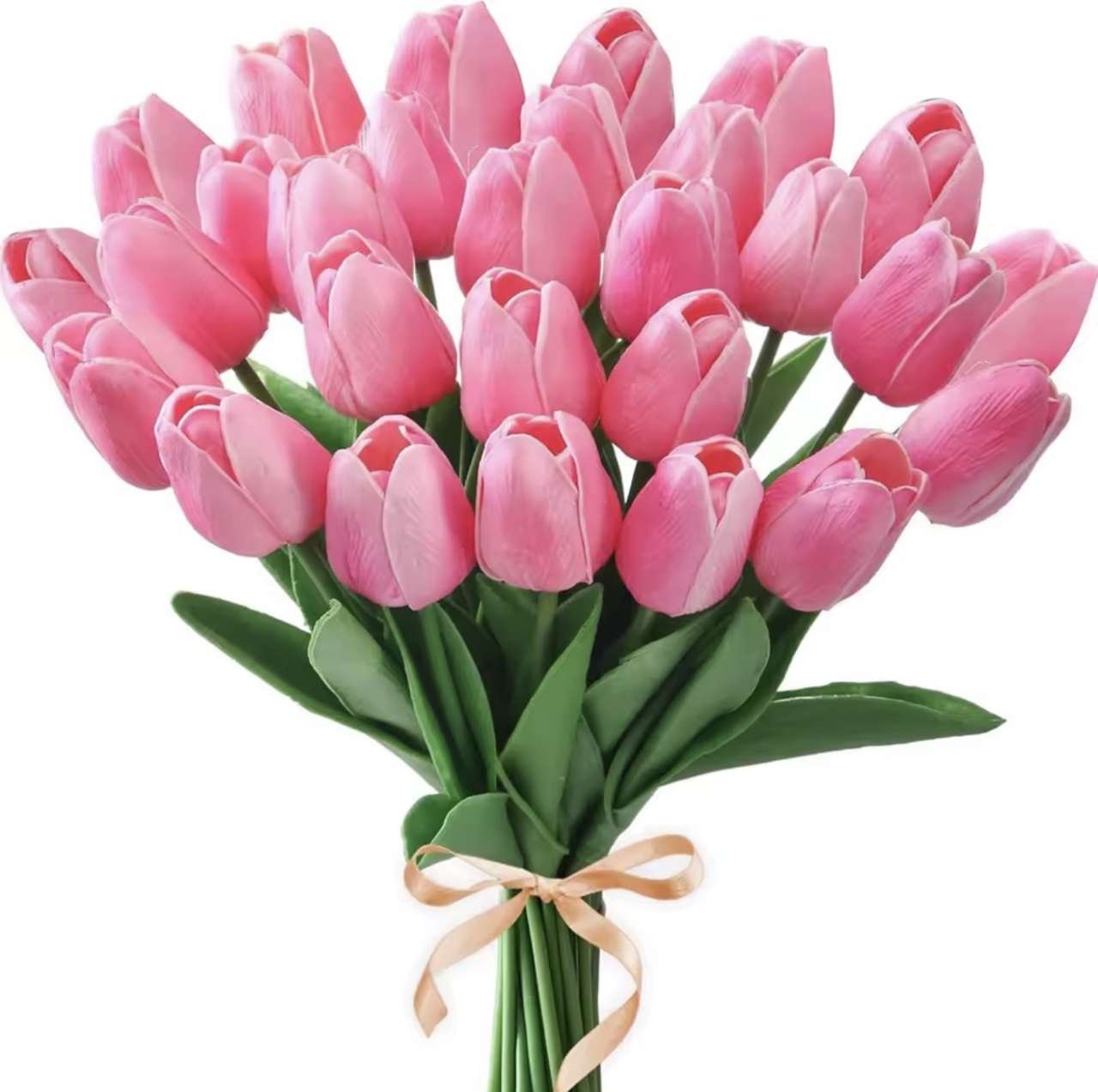 10Pcs Artificial Flower Realistic Touch Tulip Scrapbooking Vase Home Decor Wedding Garden Arch Garla