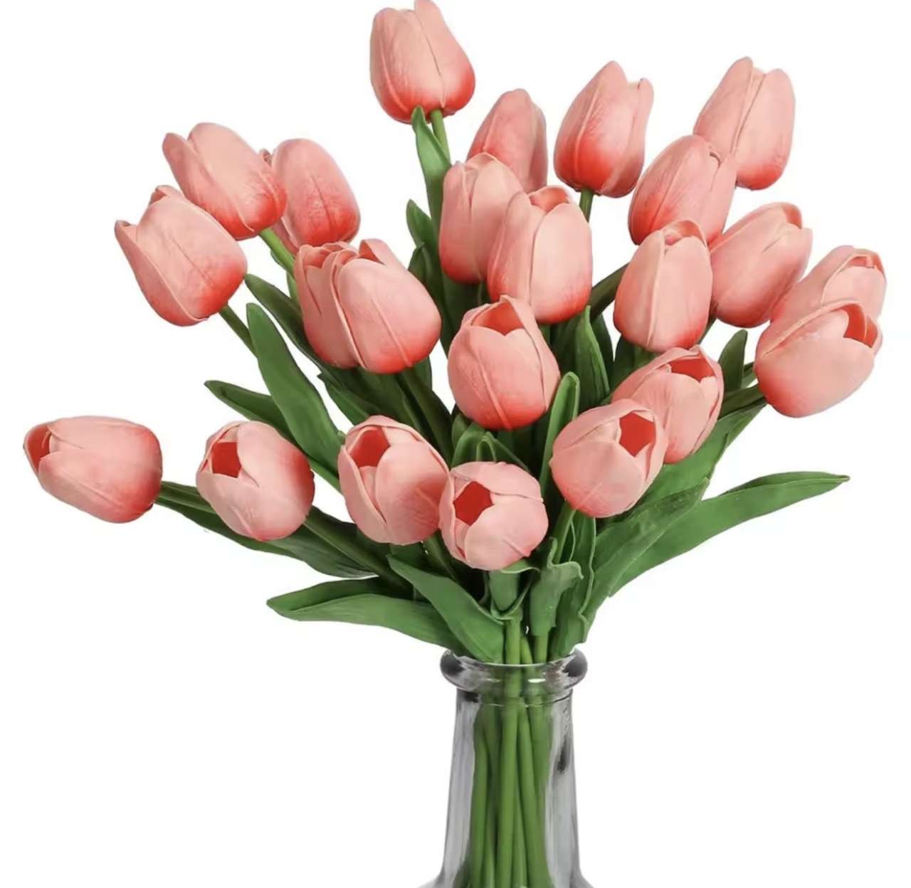 10Pcs Artificial Flower Realistic Touch Tulip Scrapbooking Vase Home Decor Wedding Garden Arch Garla
