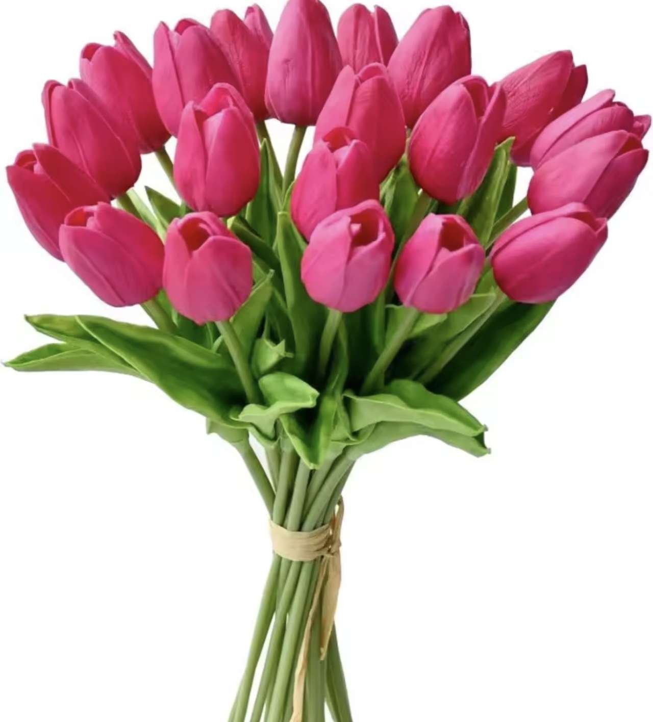 10Pcs Artificial Flower Realistic Touch Tulip Scrapbooking Vase Home Decor Wedding Garden Arch Garla