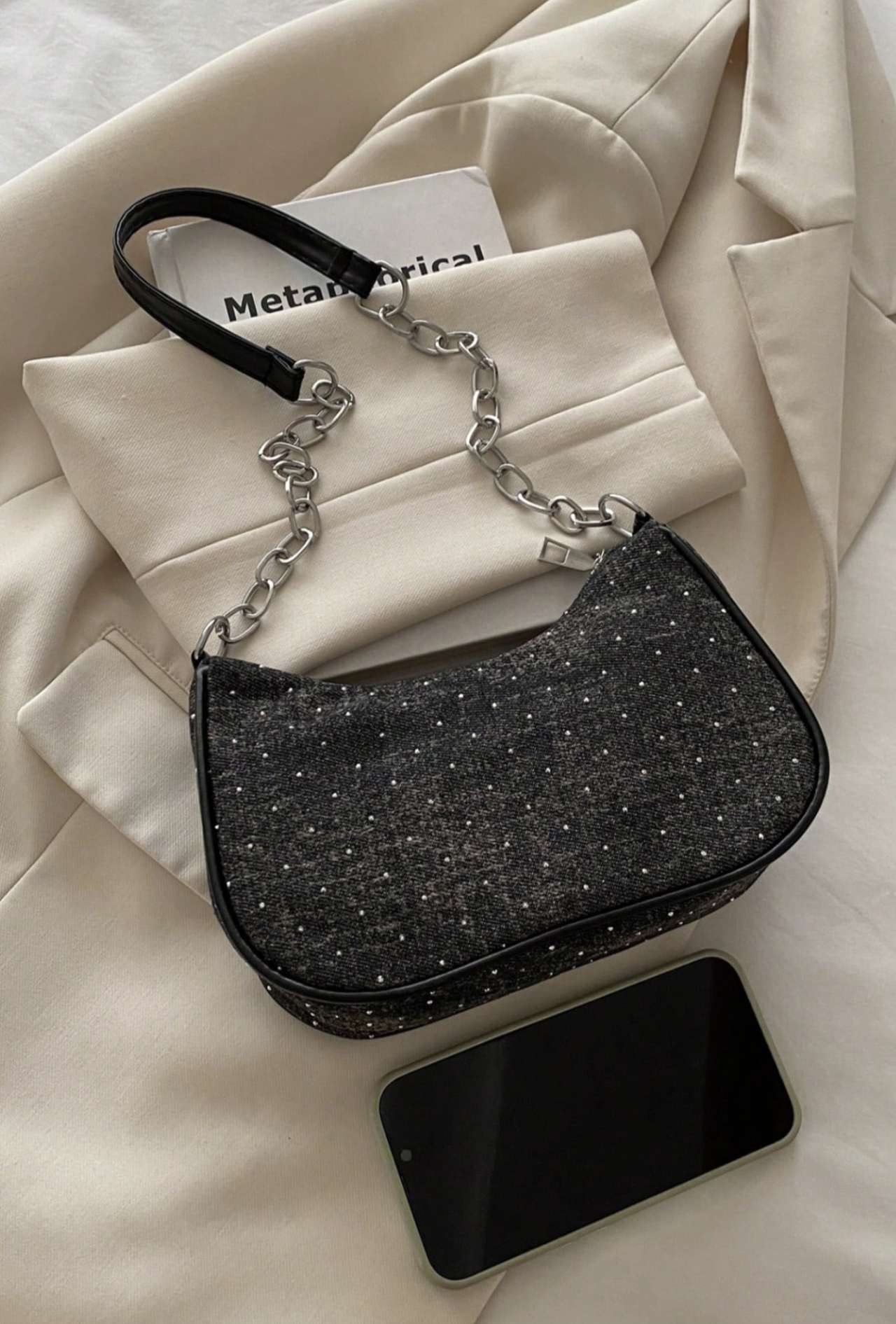 Solid Color PU Leather Retro Simple Versatile Women's Tote Bag, Large Capacity Daily Travel Must-Hav