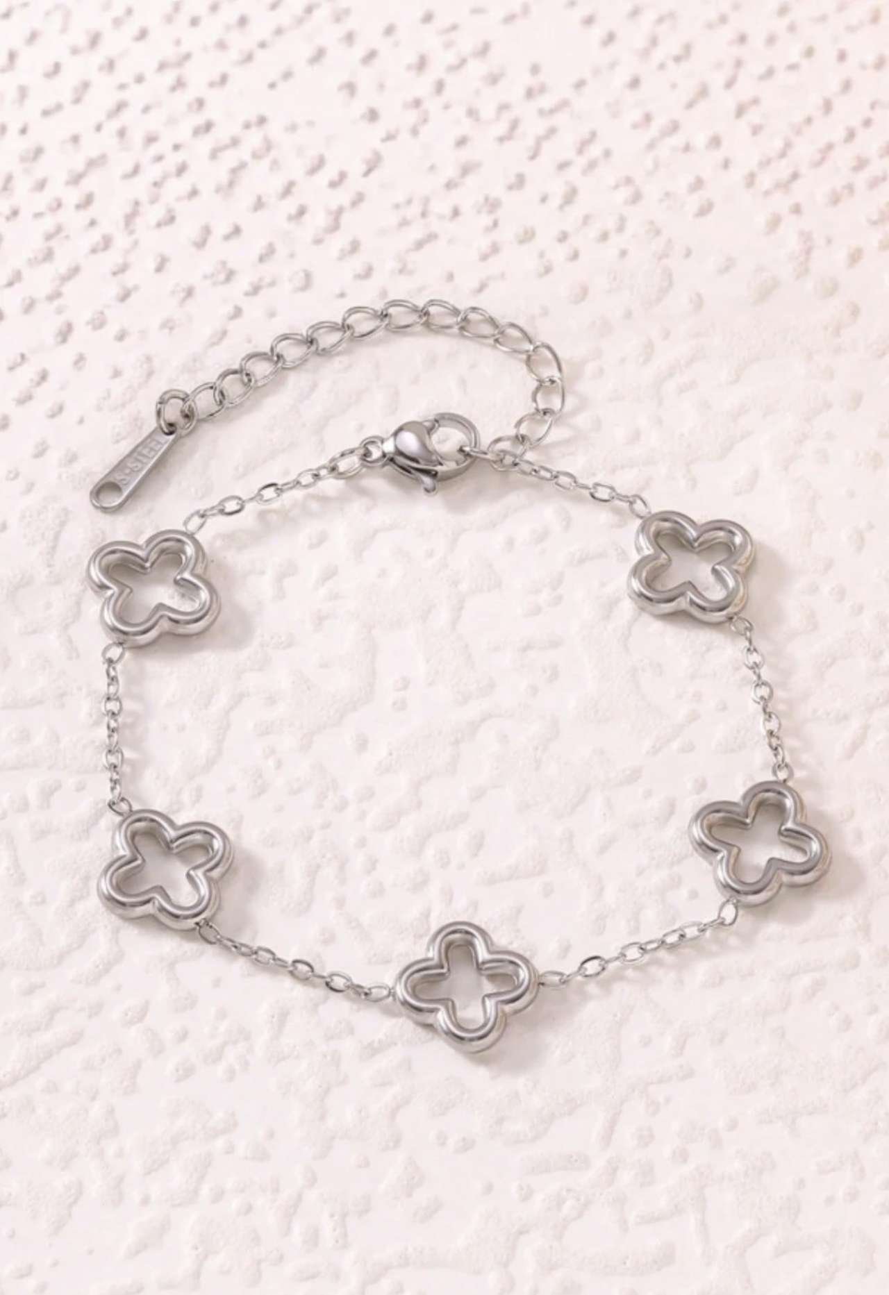 3pcs/1pc Stainless Steel Zirconia Bracelet, Single Row Rhinestone Bracelet, Stackable Shiny Delicate