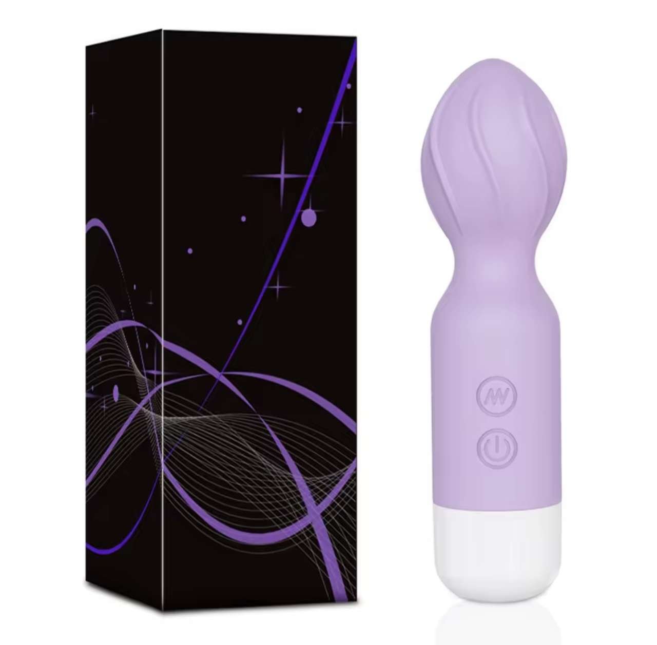 Mini Vibrator Sex Toy, Magic Wand Pleasure Dildo for Women and Couples to Stimulate G-Spot and Clito